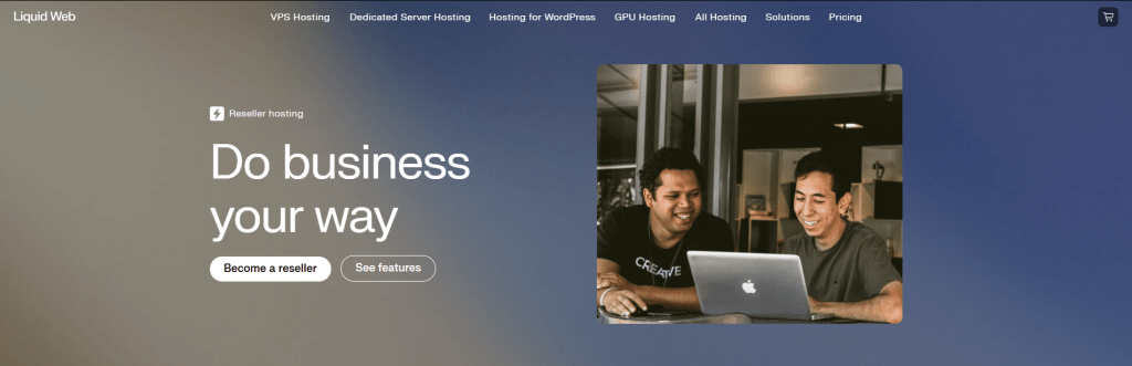 Liquid web reseller hosting