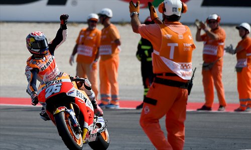 Pedrosa Stuns Rossi Lorenzo Global Times