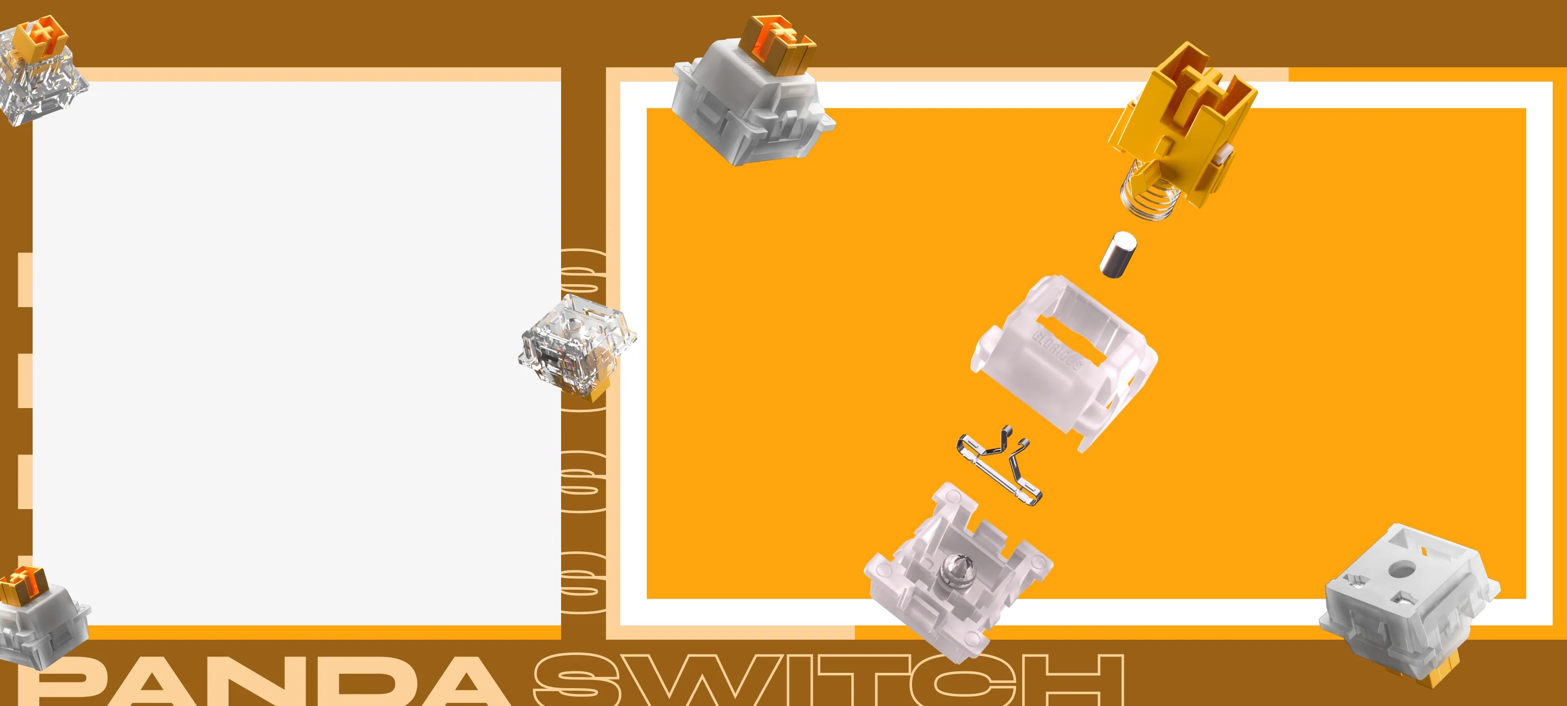 Glorious Panda HE Tactile Switches Durable Gaming Switches GLO KB ACC SWT PANDA HE 36 Web Features