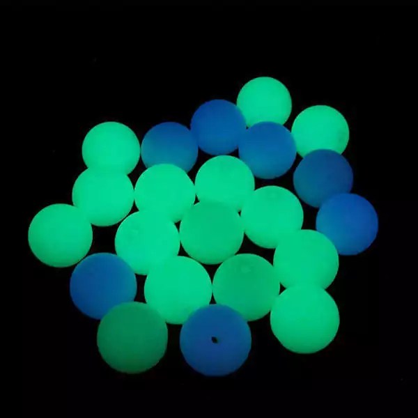 Beads Glow In The Dark Glow In The Dark Plastic Beads 100 Gram Pack Glow Nest