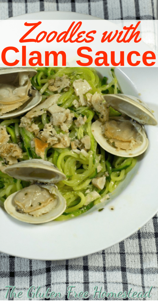 How to make zoodles | Zucchini Noodles recipe | Spiralizer | delicious spaghetti substitute | Easy clam sauce recipe | gluten free recipe | paleo recipe | whole 30 | low carb | healthy | skinny taste | pasta substitute