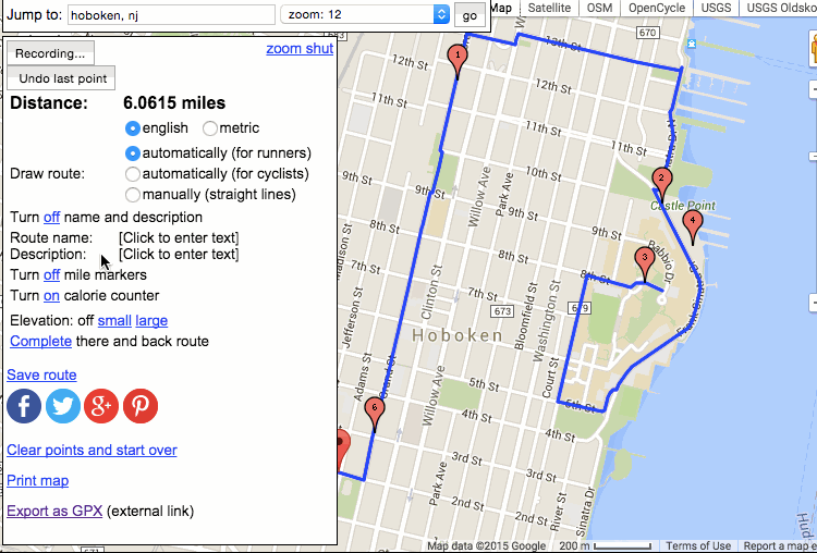 Gmaps Pedometer Route At Colby Westlake Blog.