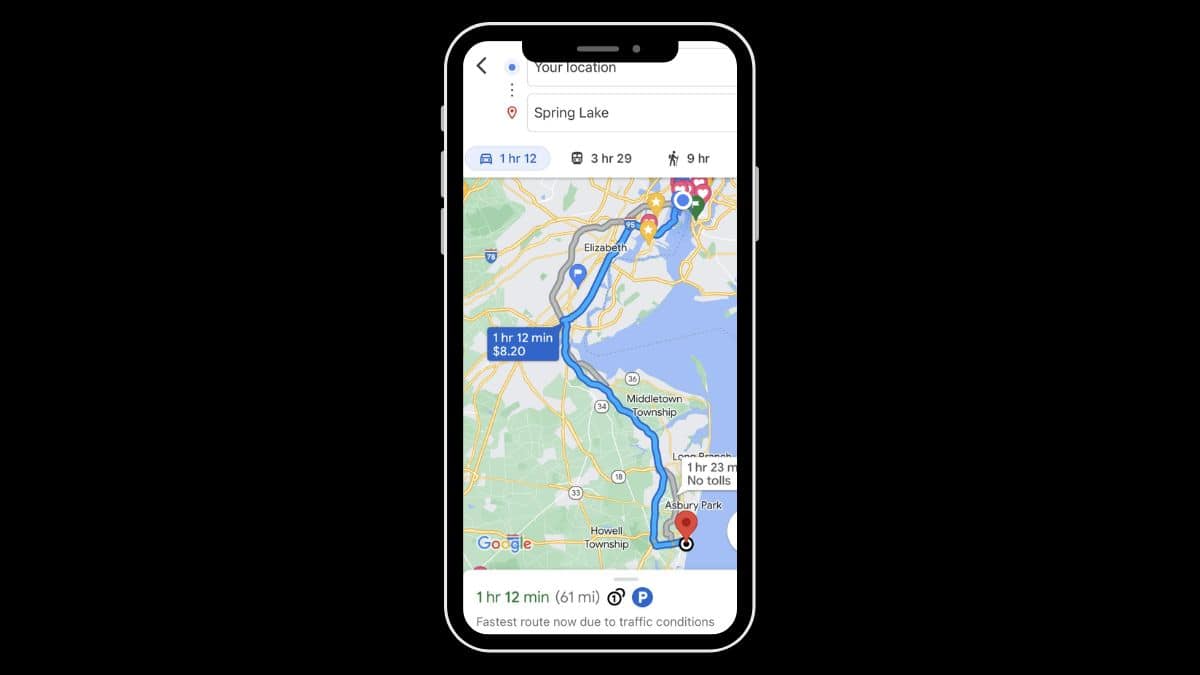 Google Maps Trip Planner How To Plan The Perfect Route With Multiple How To Check Tolls In Google Maps 