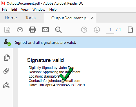 At first, you have to plug in the usb token that you are having into your system. How To Digitally Sign A Pdf Document Using Usb Token In Java