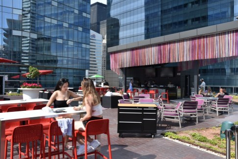 The Roof at the Delta Toronto is the perfect place to spend an afternoon