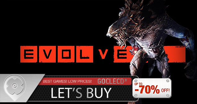 Comment Acheter Et Activer Evolve Sur Steam Goclecd Fr Evolve1 
