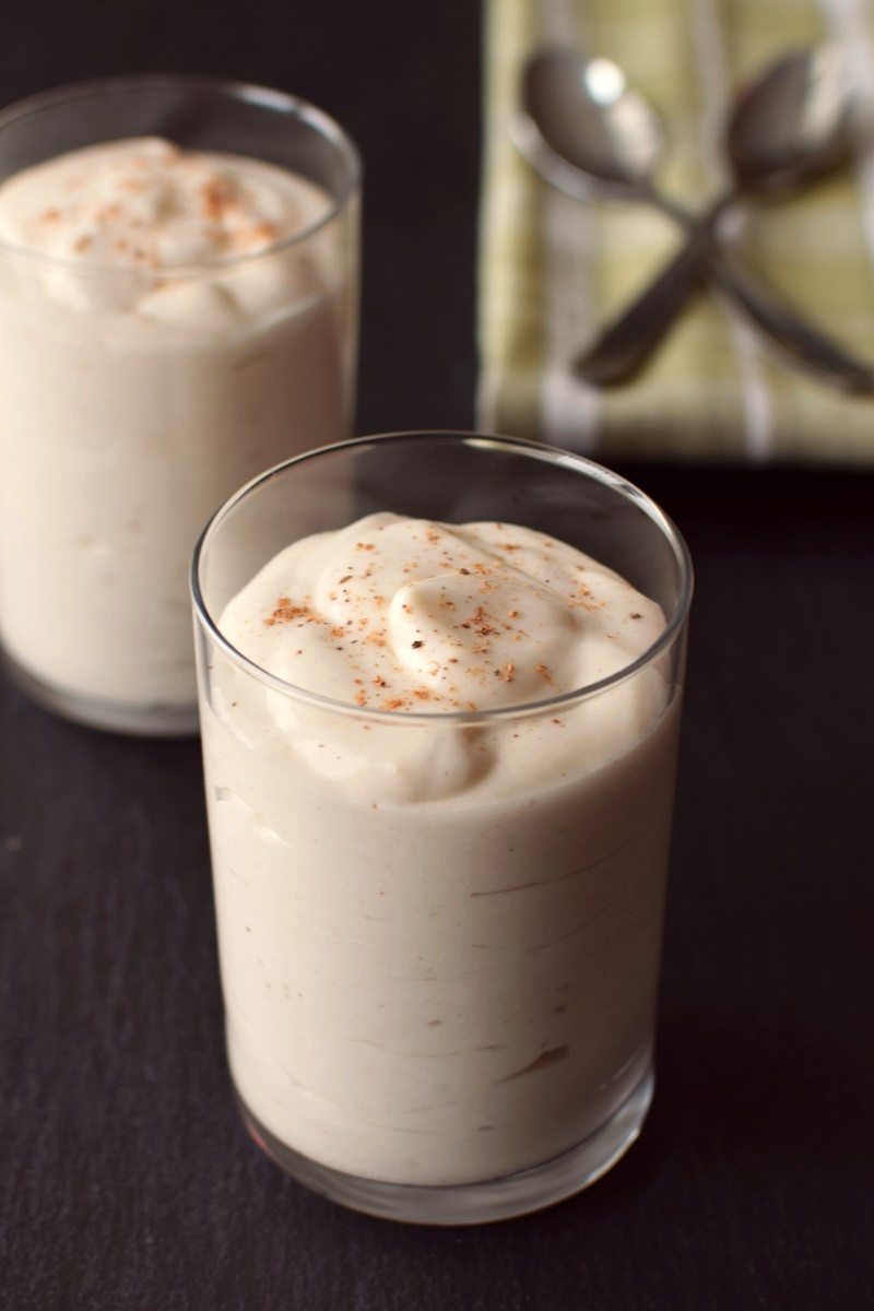 Unsweetened almond milk · 1. Vegan Eggnog Pudding Recipe (Dairy-Free Holidays)