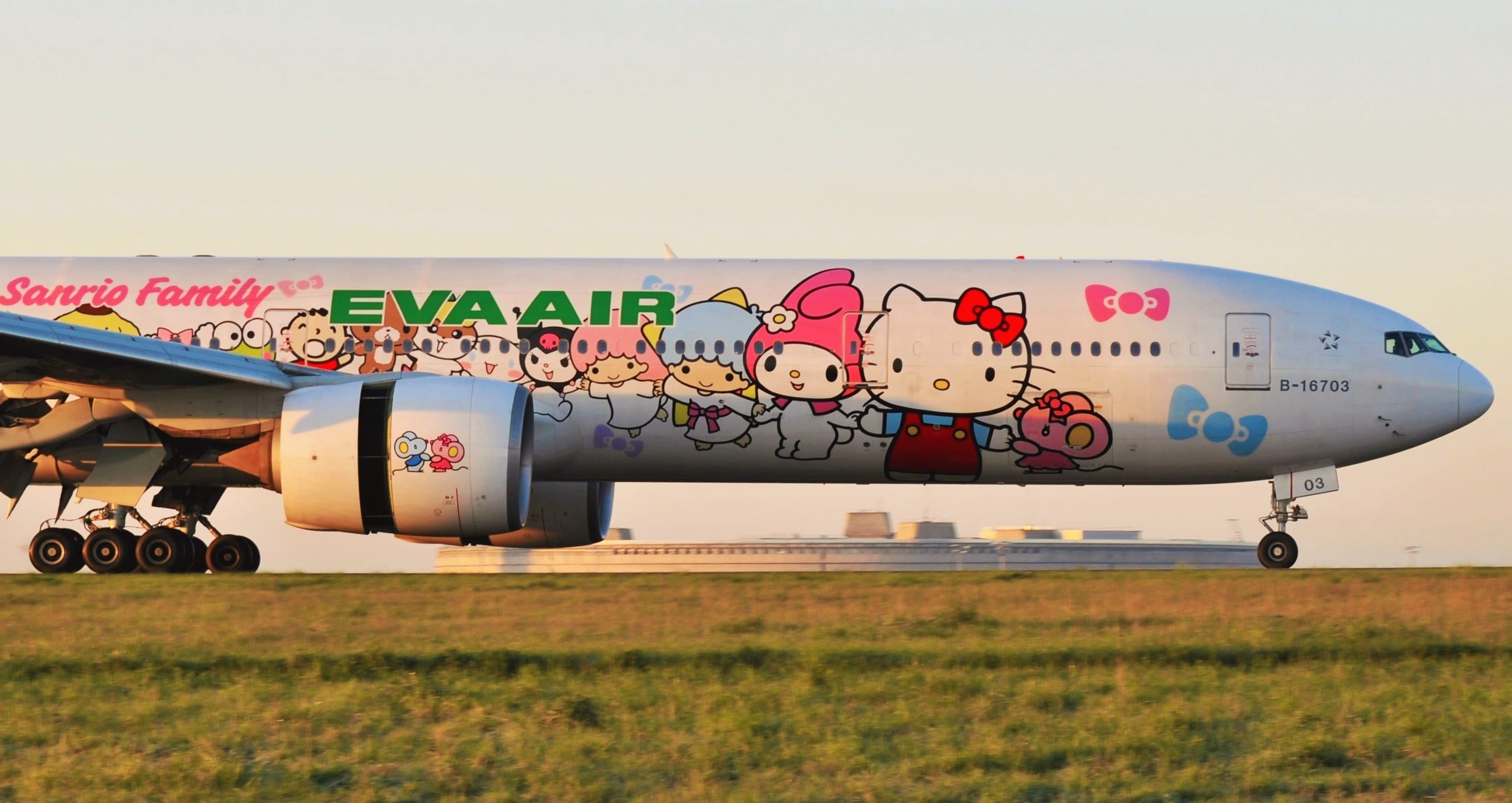 Fly From U S Cities To Taipei In Eva Air Hello Kitty Premium Economy From 1 115 God Save The Points
