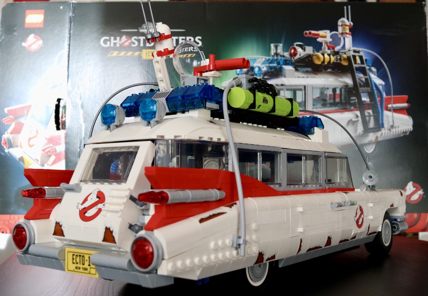 dettaglio set lego ghostbuster macchina
