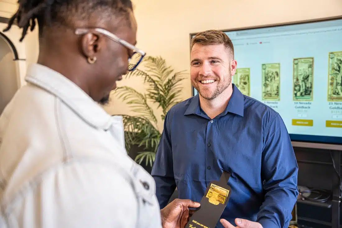 Sell Goldbacks at Your Business
