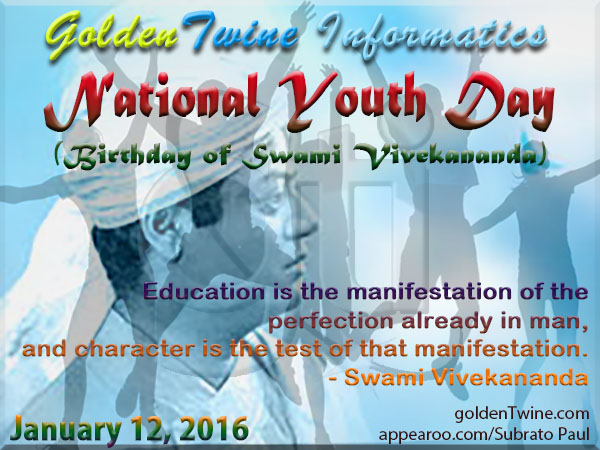 National Youth Day (India) National Youth Day (India)