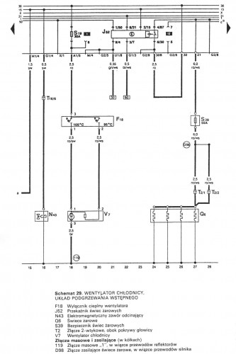 Skany Schematy Elektryczne Elektryka Volkswagen Golf 3 Klub Polska