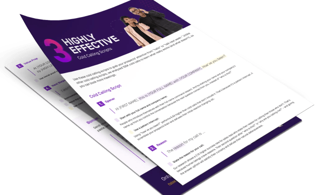 3 Highly Effective Cold Calling Scripts [Free Download] - Gong