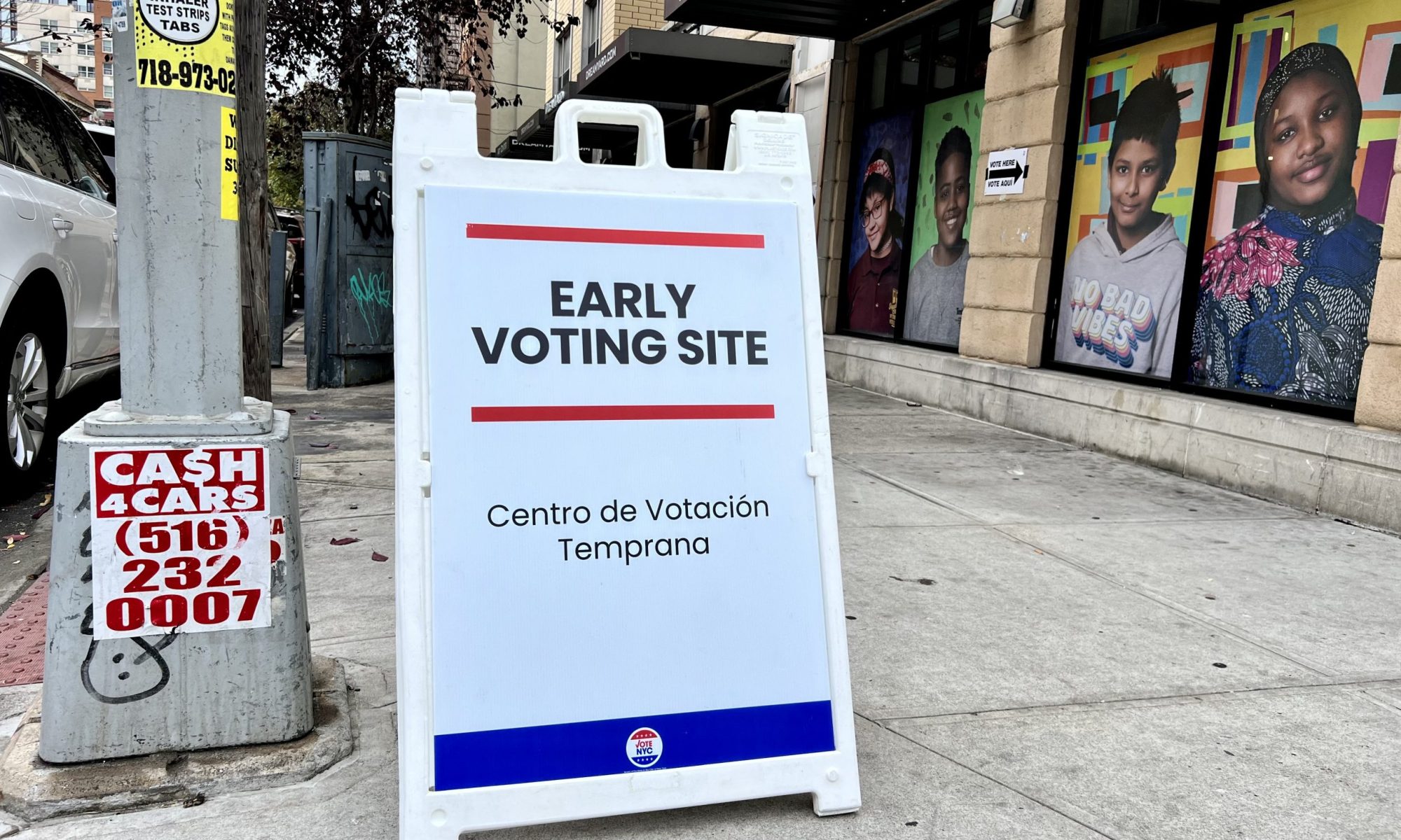 Early Voting Sign