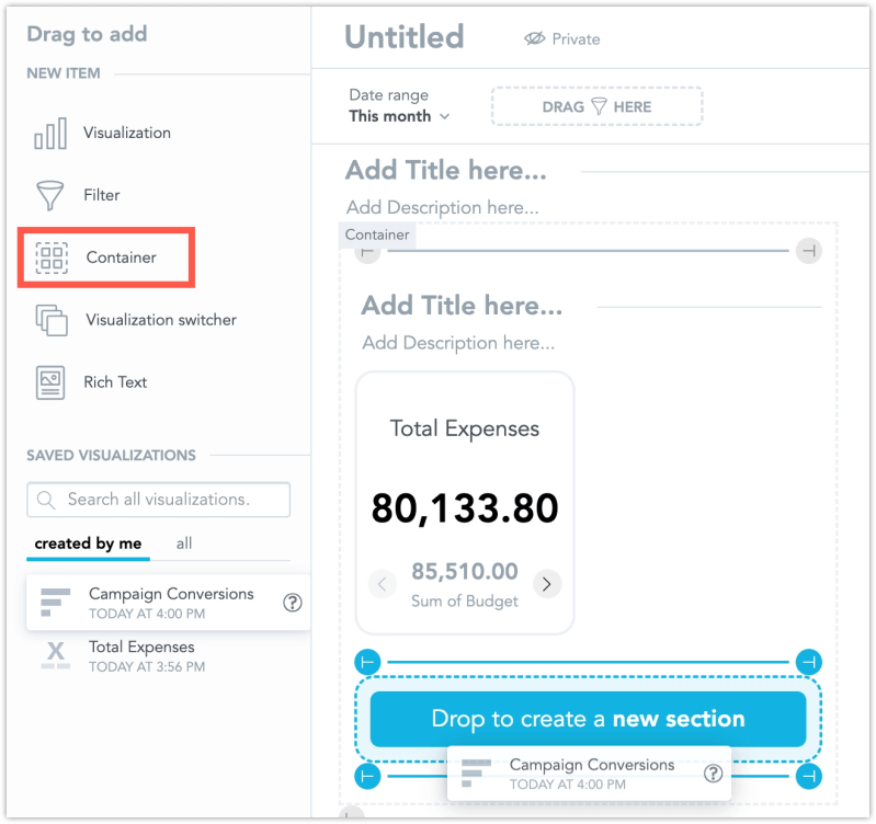 Configure Dashboard Layout And Visualizations Gooddata Cloud - Premium Minimal Photo Gallery - Desktop