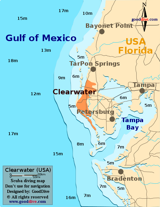 Show Map Of Clearwater Florida Location Political Borders And Facts Clearwater 