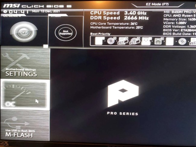 Beginner's guide to overclocking - MSI BIOS Settings