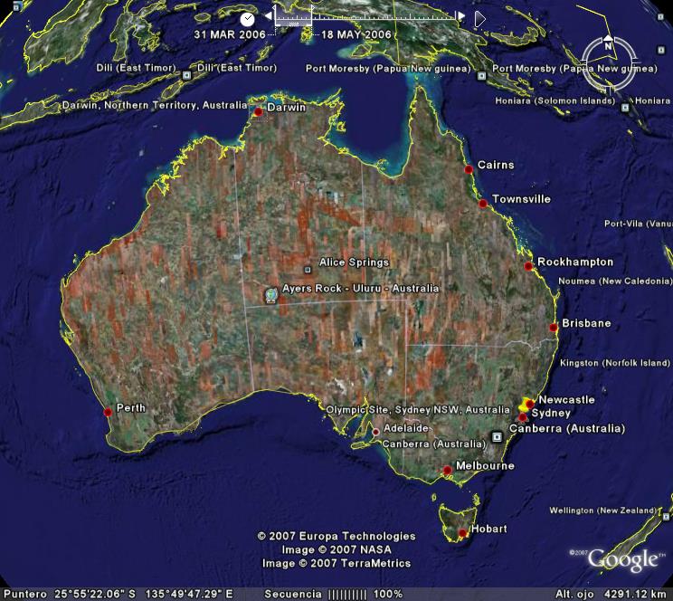 Google Earth Australia 2025 Google Earth Live 2025 EPYUPT Australia 