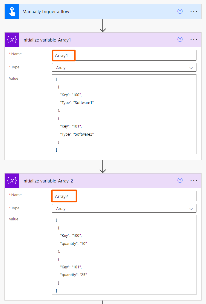 How to merge two arrays in Power Automate without apply to each? « Gopenly