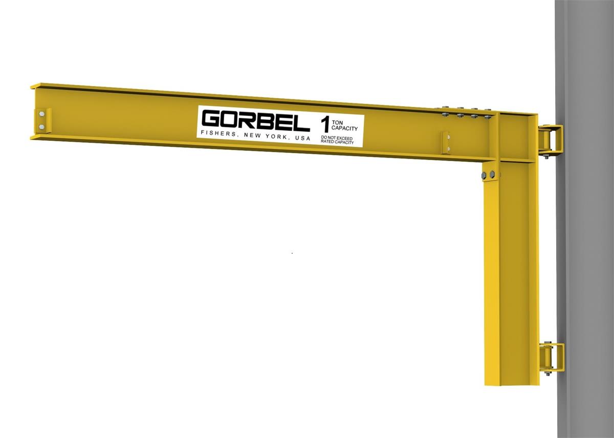 The Cantilevered Jib Crane Is Used To Support The Chegg By request the arm may be.