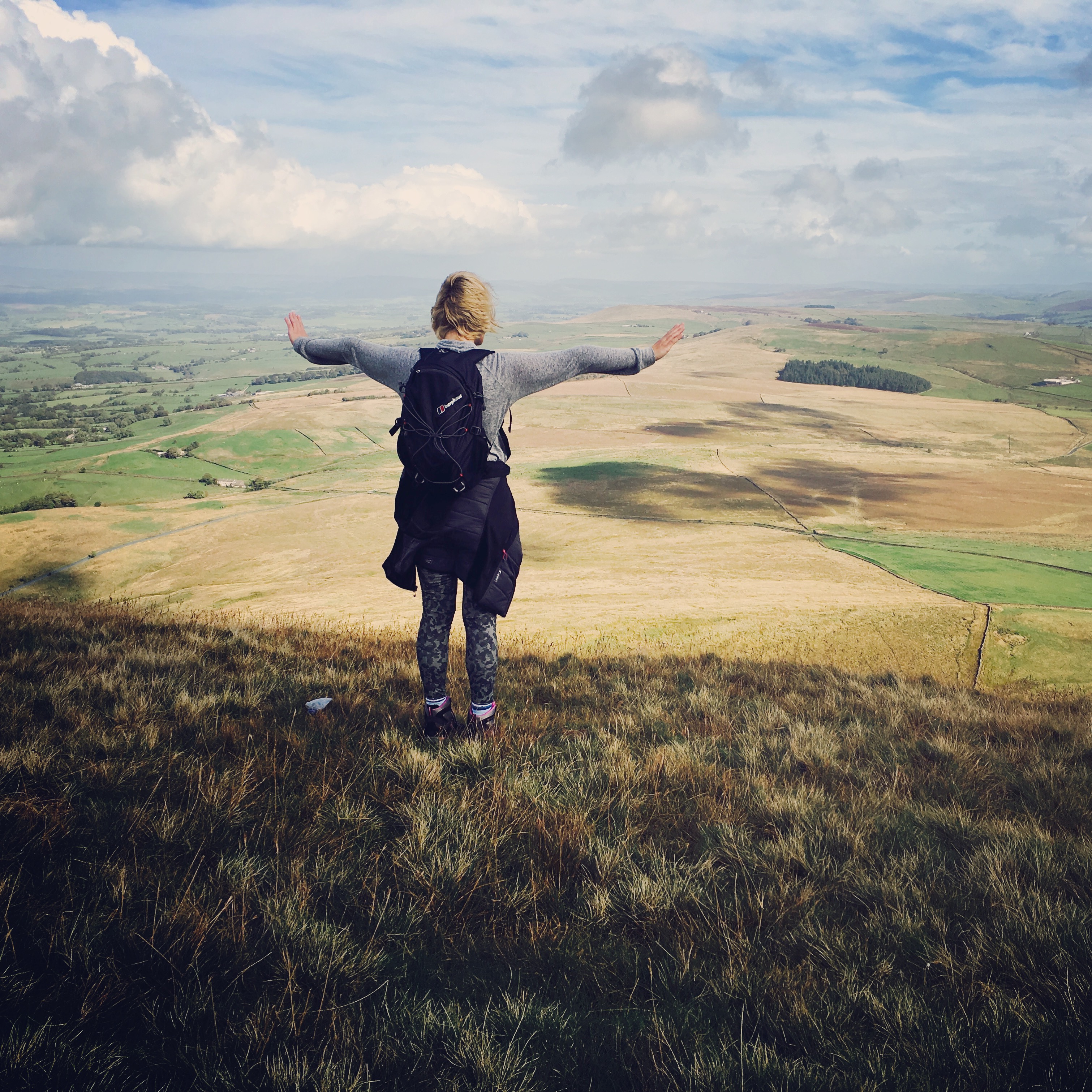 Looking over Pendle Hill