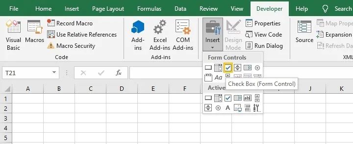 Checkbox In Excel Examples How To Create Checkbox In Excel - Landscape Textures - Artistic Desktop Collection