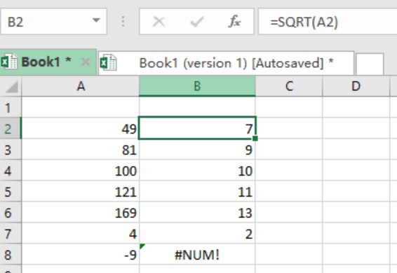 In mathematical form we can show the square root of 123 using the radical sign, like this: Excel Formula How To Use The Excel Sqrt Function Excelchat
