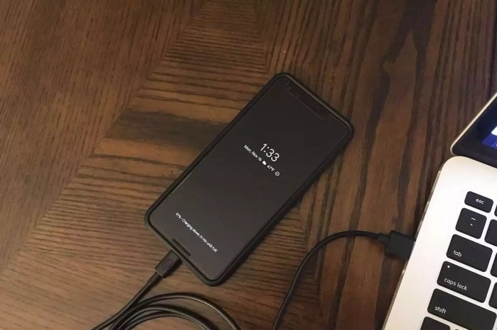 How to open an android phone