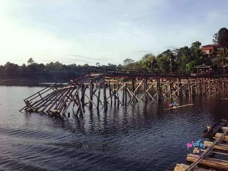 สะพานมอญ เมื่อครั้งสะพานขาด