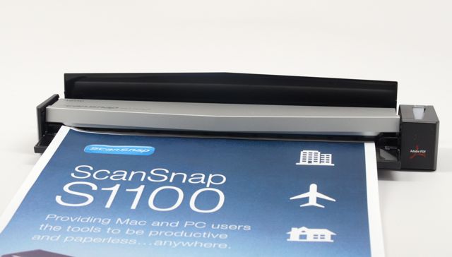 Fujitsu Intros ScanSnap s1100, Great Scanner for Mobile Pros