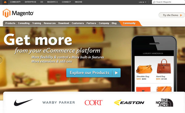 Magento  - magneto ecommerce