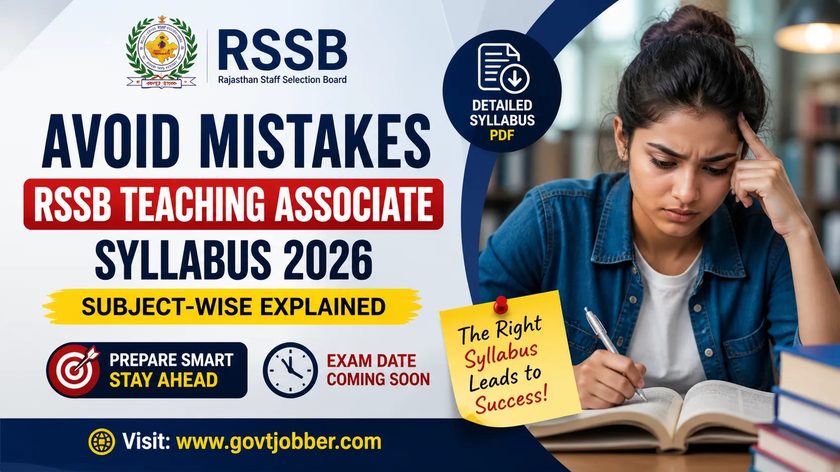 RSSB Teaching Associate Syllabus 2026 Subject-wise Explained