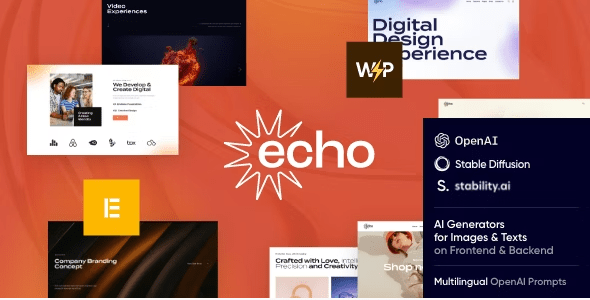 Echo – Digital Marketing & Creative Agency WordPress Theme 1.1.0