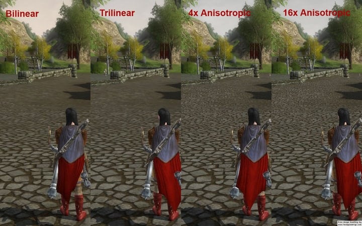 Stuttering In Games Here S The Fix GPU Mag Texture Filtering Comparison 