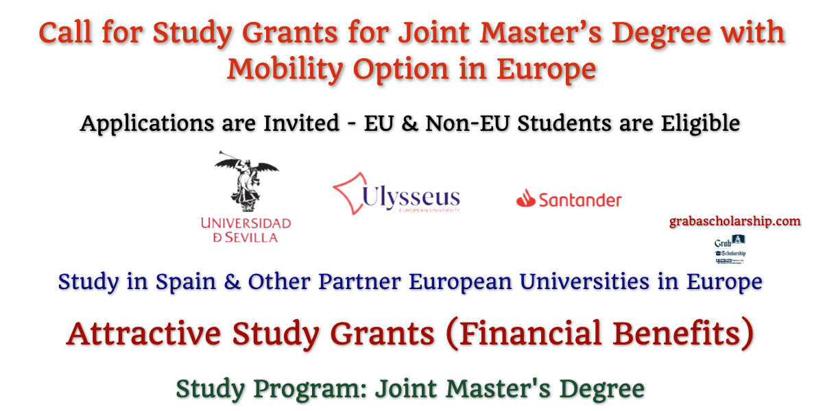 Call for Study Scholarships for UlysseusCitiesMD Master&rsquo;s Degree