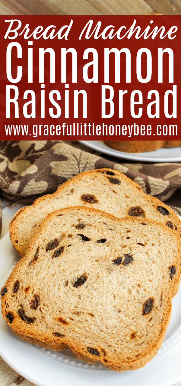 recipe for cinnamon raisin bread in a bread machine