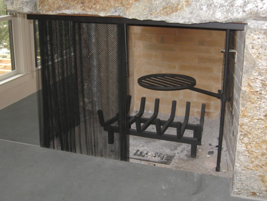 Fireplace Mesh Screens By Condar