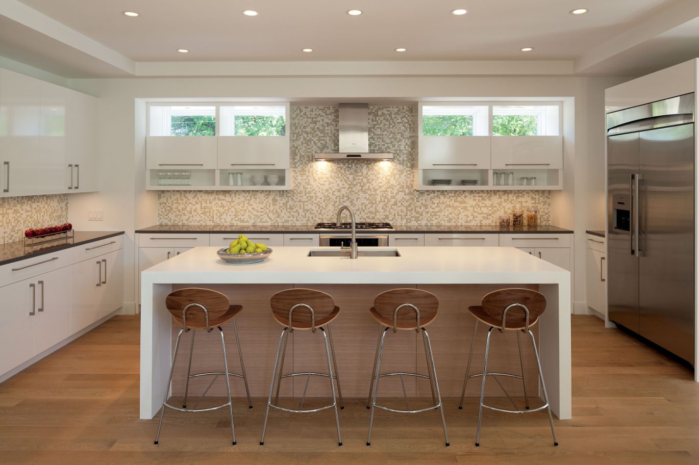 Before & After: Kerry's Colorful & Quick Rental Kitchen ...