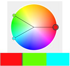 Split Complementary Color
