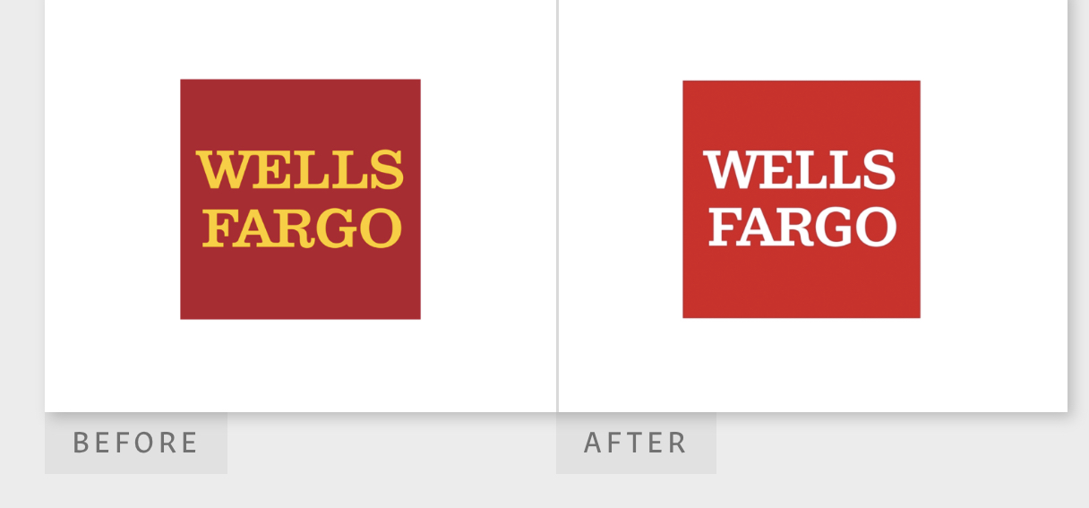 Once a consumer has it, they can use the card … New Wells Fargo Logo A Fail Graphic Design Forum