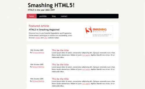 HTML5 and CSS3 Tutorials CodingAnHTML5LayoutFromScratch