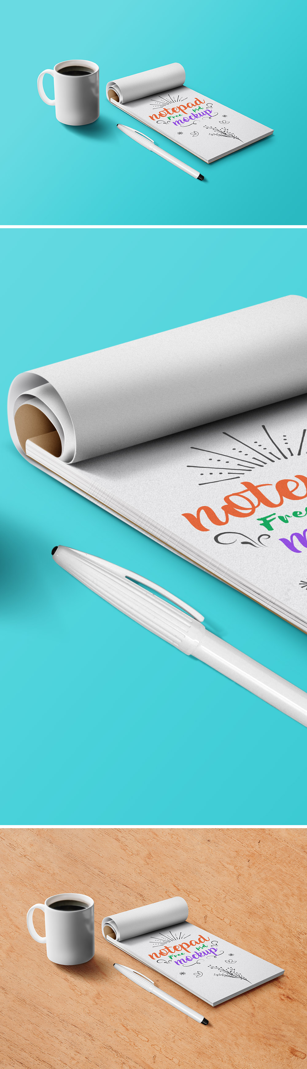 Spiral notebook mockups comes in free and premium files. Notepad Mockup Psd Graphicsfuel