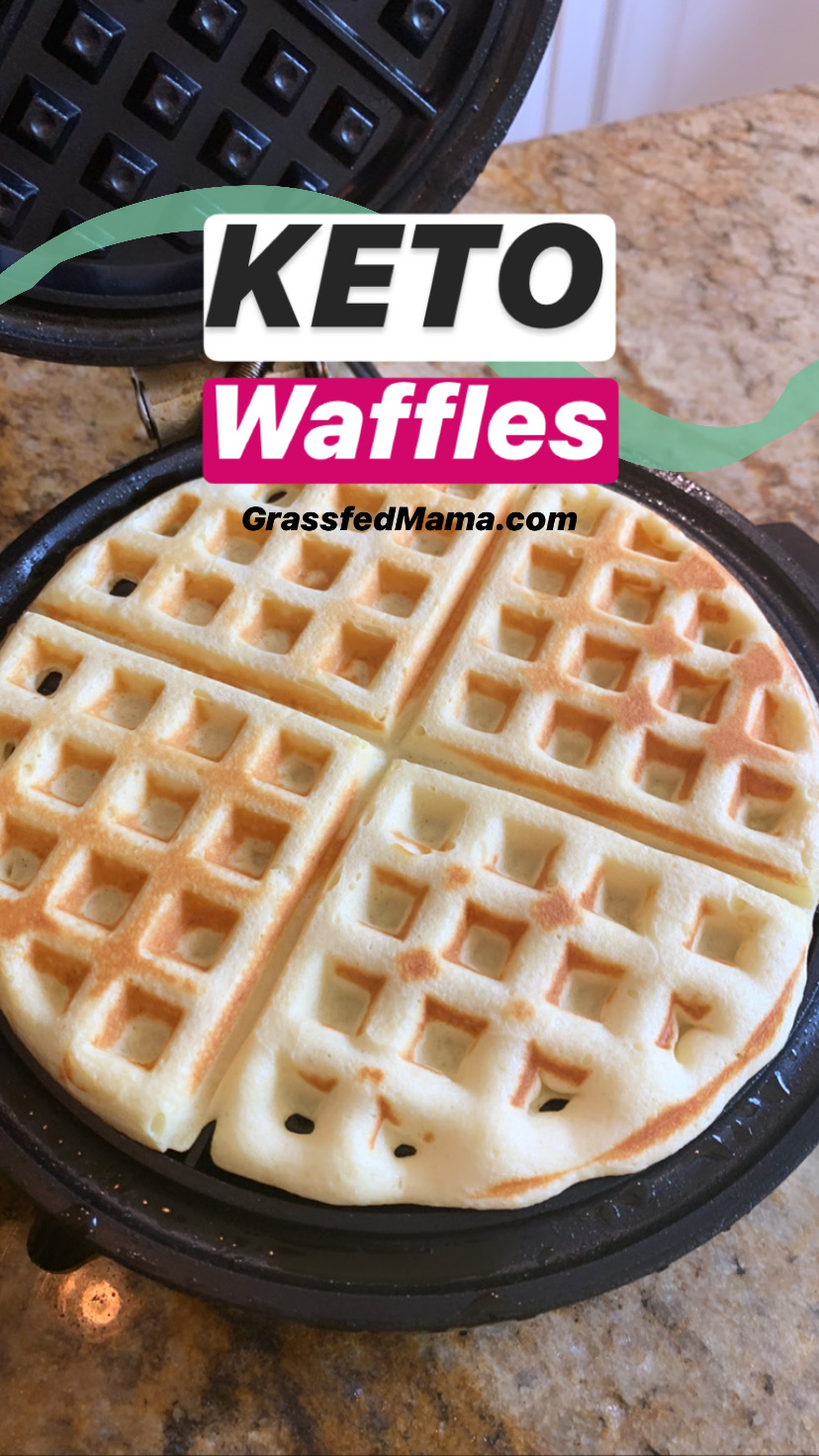 Keto Maple Waffles