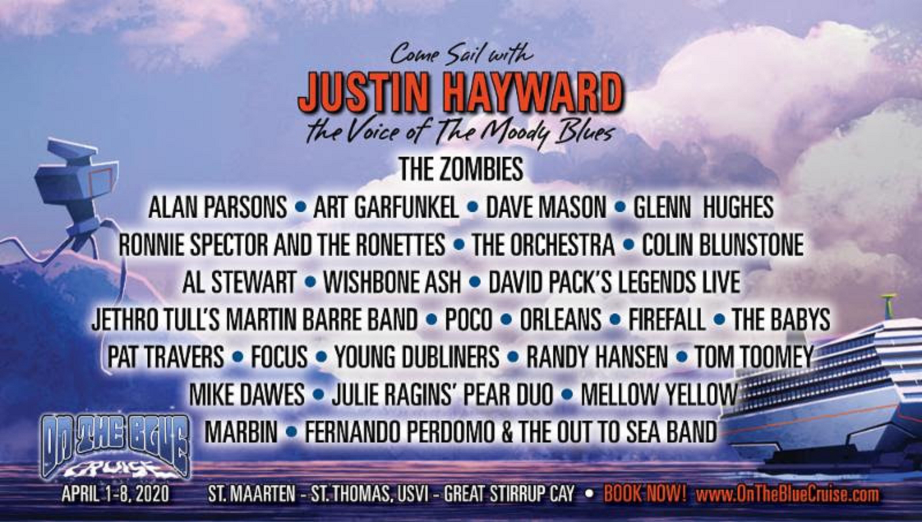 On The Blue Cruise 2020 Announced Grateful Web