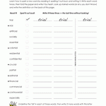 5th grade worksheets word lists and activities page 2 of 25