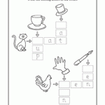puzzle page 1 1st grade kindergarten preschool