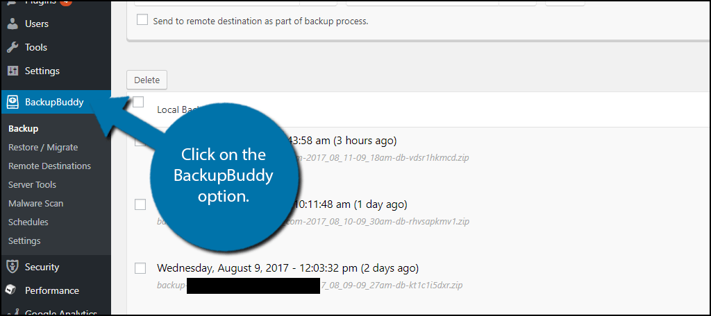 Plugins, themes, widgets and your sql . How To Install And Use Backupbuddy In Wordpress Greengeeks