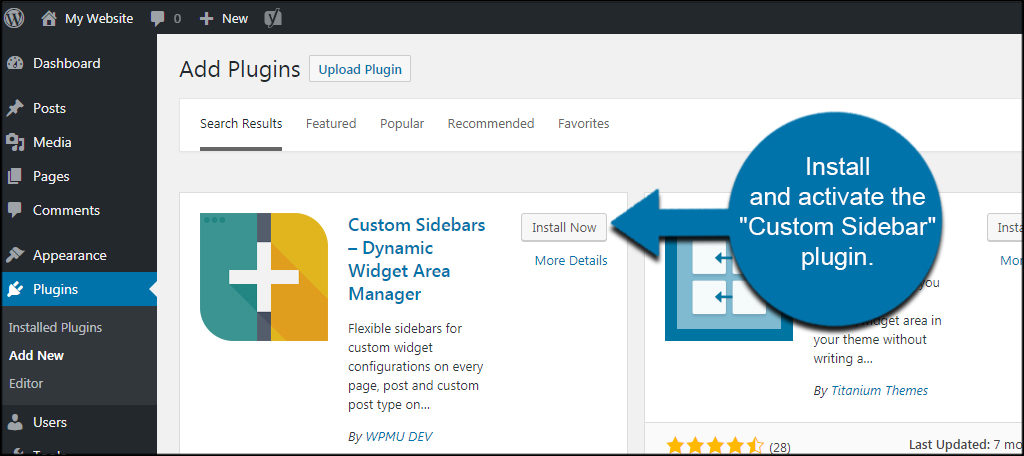 Wordpress widgets are blocks of content that you can add to your site's sidebars, footers, and other sections. How To Add Custom Sidebars With Dynamic Widgets In Wordpress Greengeeks