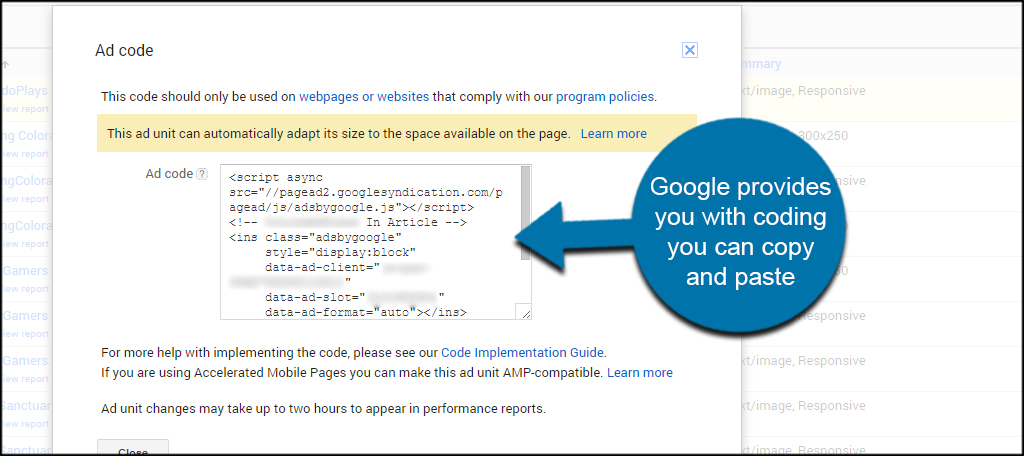 · look for the code that you . How To Optimize Adsense In Wordpress With Themes And Plugins Greengeeks