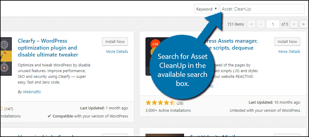 Best wordpress plugins to cleanup and optimize database and improve performance : How To Increase Website Speed In Wordpress With Asset Cleanup Greengeeks